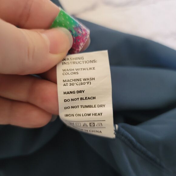 Ewedoos Women’s Athletic Dress Medium Blue Built In Shorts Size Small - Picture 4 of 7